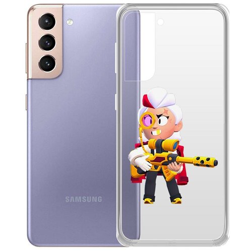фото Чехол-накладка clear case brawl stars-белль голдхэнд для samsung galaxy s21 (g991) krutoff group
