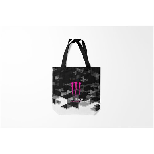 фото Сумка-шоппер / 40х40 см / разное спортивное / экстремальный спорт monster energy z burnettie