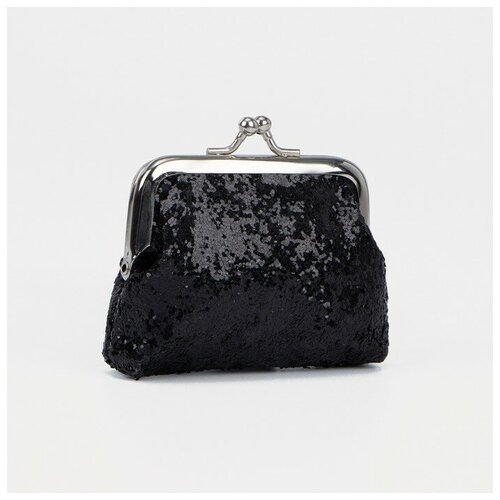 фото Кошелёк на фермуаре, цвет чёрный art-p