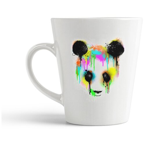 фото Кружка-латте coolpodarok "краски. панда"
