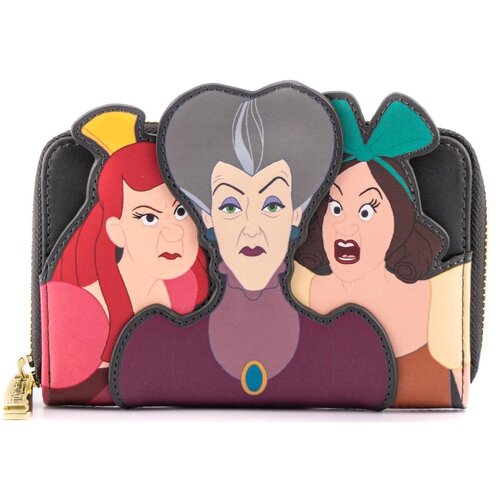 Кошелек Funko Loungefly Disney Villains Scene Evil Stepmother And Step Sisters Zip Around Wallet WDWA1854