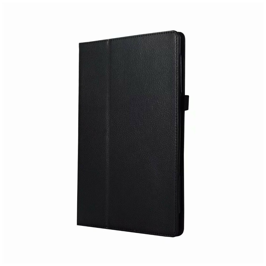 Чехол-обложка MyPads для Samsung Galaxy Tab S6 Lite 10.4 SM-P610 / P615 с подставкой черный кожаный
