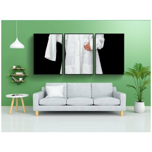 фото Набор модулных постеров для интерьера "ребенок, мальчик, пальто" 60x90 см. в тубусе, без рамки lotsprints