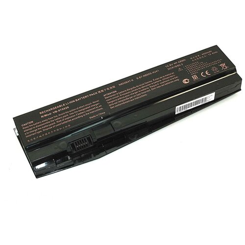Аккумулятор для Clevo N850HC 10.8V 4400mAh N850-3S2P черная