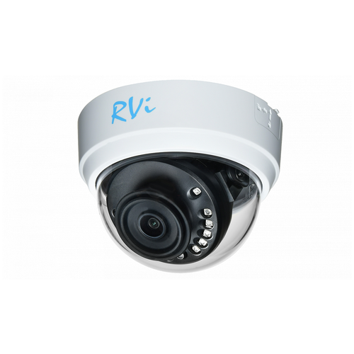 Уличная купольная камера Видеонаблюдения (видеокамера): RVi-1ACD200 (2.8) white