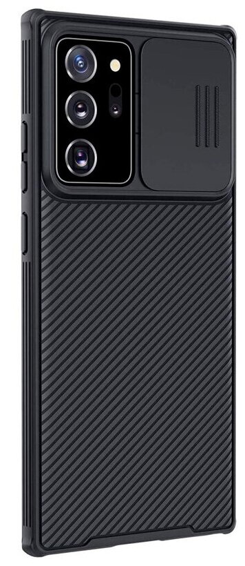 Чехол для смартфона Samsung Galaxy Note 20 Ultra Nillkin CamShield Pro Case черный термополиуретановый с защитой камеры