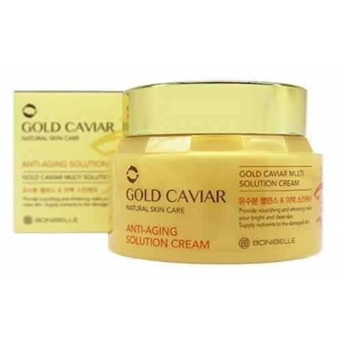 Антивозрастной крем с экстрактом икры Enough Bonibelle Gold Caviar Anti Aging Solution Cream, 80 мл