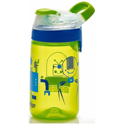фото Contigo детская бутылка для воды contigo gizmo sip (420 мл, зелёная)