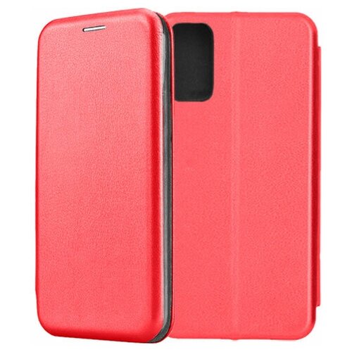 Чехол-книжка Fashion Case для Xiaomi POCO M3 Pro / M3 Pro 5G красный чехол книжка fashion case для xiaomi poco m3 pro m3 pro 5g темно красный