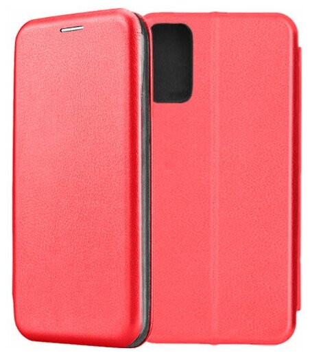 Чехол-книжка Fashion Case для Xiaomi POCO M3 Pro / M3 Pro 5G красный