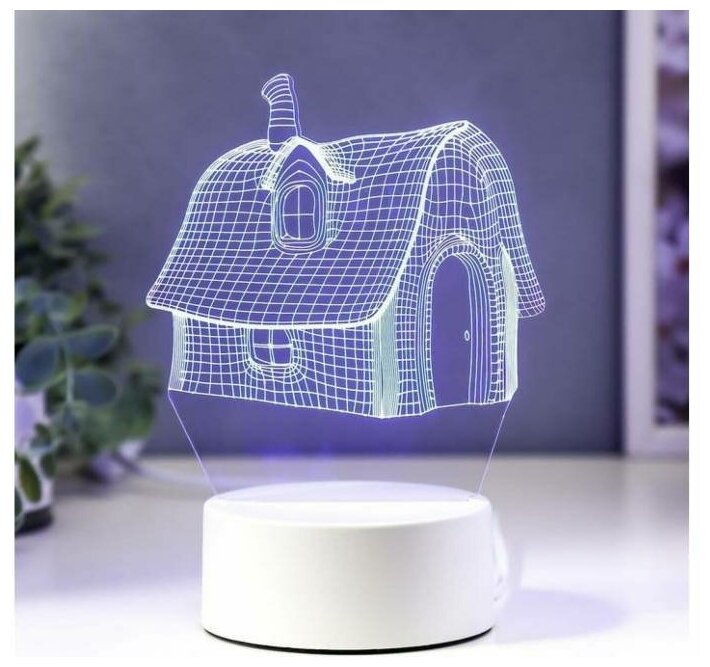 Светильник "Уютный дом" LED RGB от сети RISALUX 4814567 .