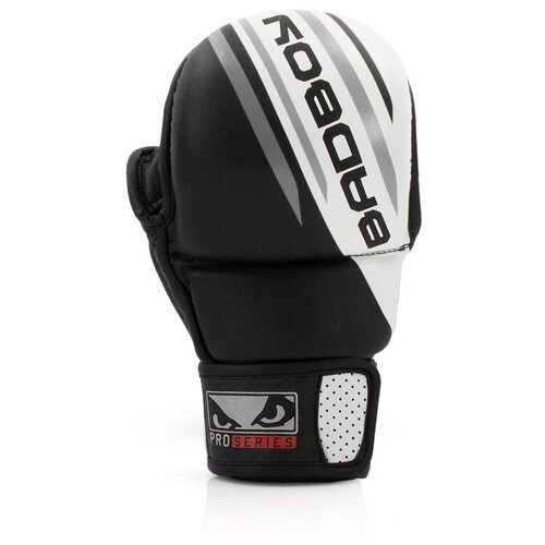 фото Перчатки для mma bad boy pro series advanced safety gloves-black/white l/xl