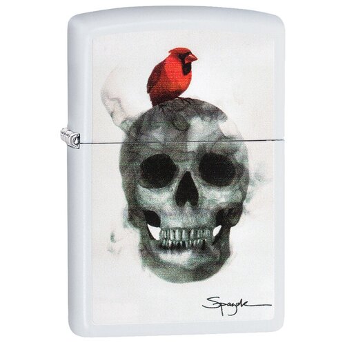 Зажигалка бензиновая Zippo 29644 White Matte Spazuk