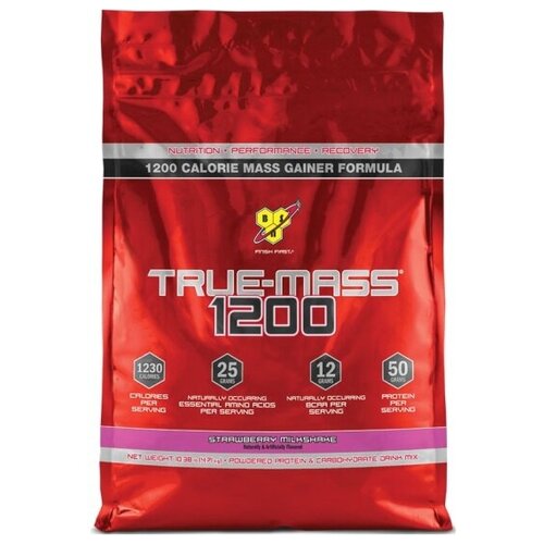 Гейнер Bsn True Mass 1200 Strawberry 10 Lbs