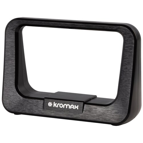 Антенна для цифрового тв телевизионная комнатная активная Kromax TV FLAT-10 black