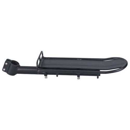 Багажник TRIX задний консольный 20-29 алюминиевый с креплением за подседельный штырь регулируемый по длине черн. багажник консольный ibera ib ra6 сварной на подседельный штырь с отражателем чёрный