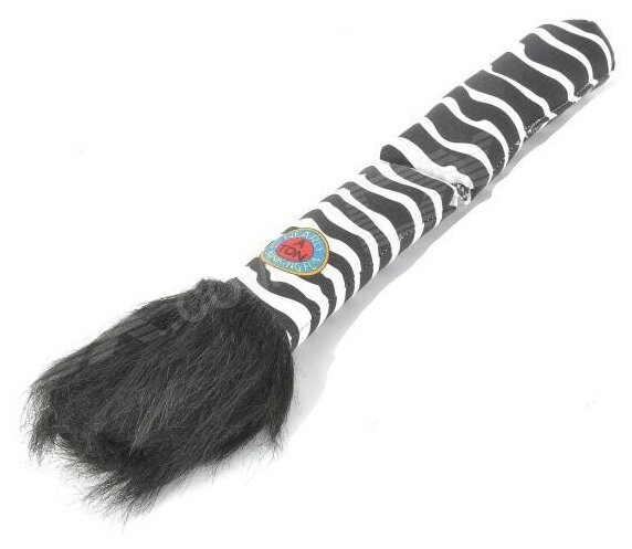 Игрушка для собак Веселый хвост зебры 45 х 5,5 см, черно-белый — купить в  интернет-магазине по низкой цене на Яндекс Маркете
