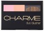 Charme Румяна двухцветные Duo Blusher, розовый