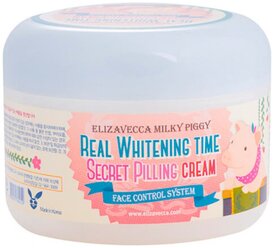 Elizavecca пилинг-крем для лица Milky Piggy Real Whitening Time Secret Pilling Cream 100 г