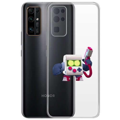 фото Чехол-накладка clear case brawl stars-8-бит классический для honor 30 krutoff group
