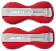 Утяжелители универсальные STARFIT WT-502 1,5 кг, малиновый