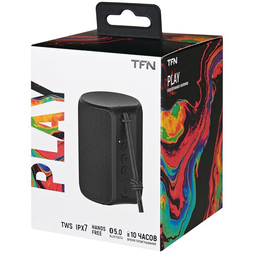 Bluetooth колонка TFN TWS Play black 219900₽