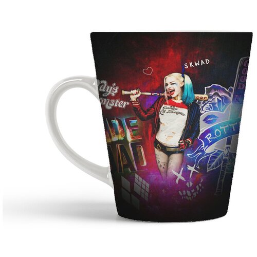фото Кружка-латте coolpodarok по сериалу харли квинн harley quinn