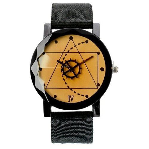 фото Часы наручные женские "мартола", циферблат d=3.3 см, черные yandex market