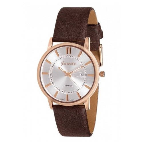 Наручные часы Guardo Luxury, серебряный наручные часы guardo наручные часы guardo luxury s9306 9 черный золотой