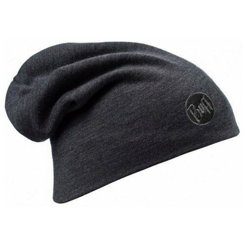 фото Шапка buff heavy merind wool loose hat размер one size, solid grey