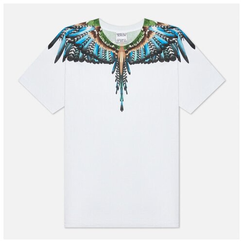 фото Мужская футболка marcelo burlon grizzly wings regular crewneck