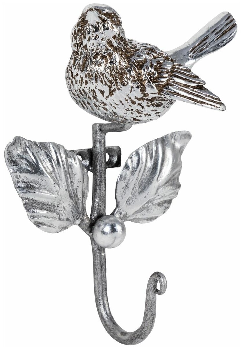 Настенный крючок Птичка Терра Айвори Hoff - фото №10