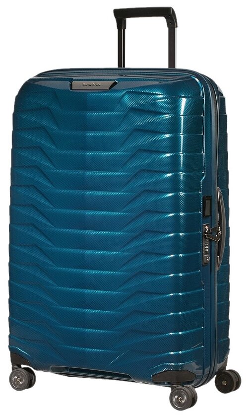 Чемодан Samsonite, 98 л, размер L, синий