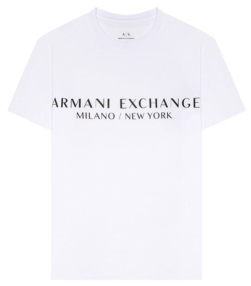 Футболка Armani Exchange, размер S, белый