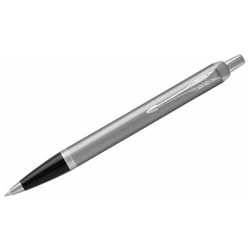Ручка Parker IM Essential K319 Brushed Metal CT M (2143631) ручка шариковая флешка 32gb в подарочной упаковке футляре