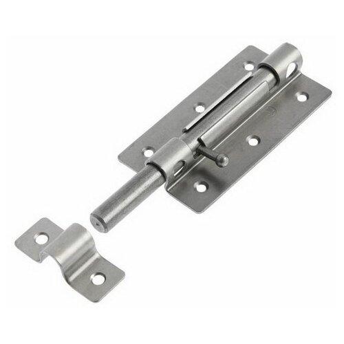 Задвижка дверная, накладная, оцинкованная ЗД-09