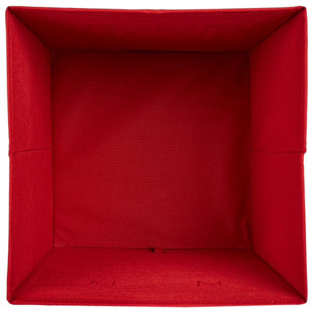 Короб 310x310x310 мм, 27.44 л, полипропилен, цвет т. красный - фотография № 2