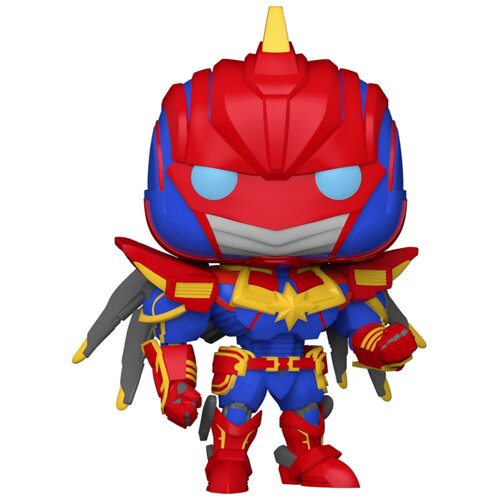 чудесные моменты marvel капитан марвел уэйд м Фигурка Funko Marvel Avengers: Mech Strike Captain Marvel 55235, 10 см