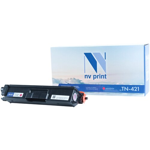 Картридж NV Print TN-421M пурпурный Brother HL-L8260/HL-L8360/DCP-L8410/MFC-L8690/MFC-L8900 (1.8K) (NV-TN-421M) картридж nv print 054 magenta