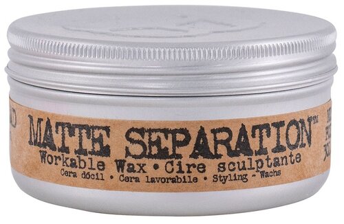 TIGI воск Matte Separation Workable Wax, сильная фиксация, 85 мл