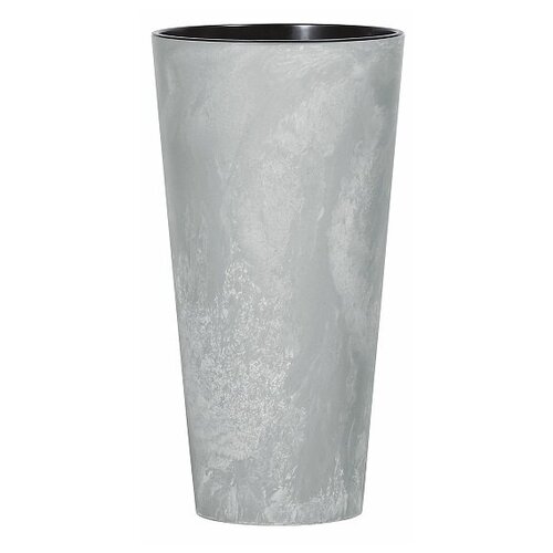 Кашпо для цветов Tubus Slim Beton DTUS400E-422U бетон 2 предмета 35 и 64 л.