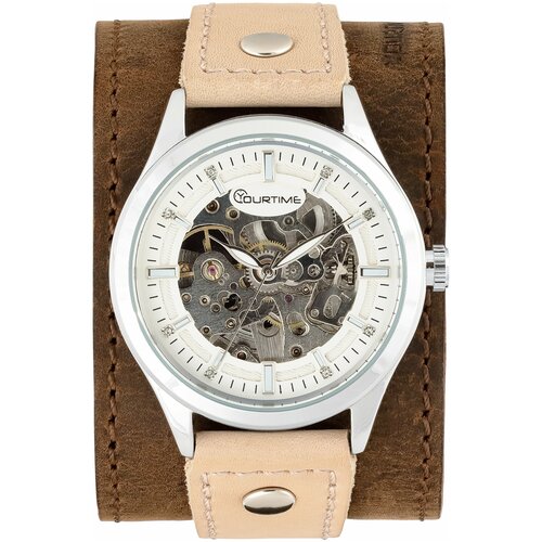 фото Часы наручные механические скелетоны yourtime age мужские