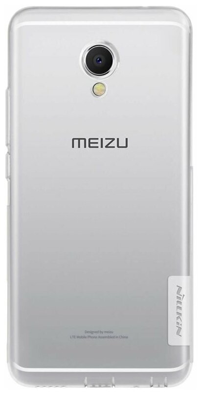 Накладка Nillkin Nature TPU Case силиконовая для Meizu MX6 прозрачная