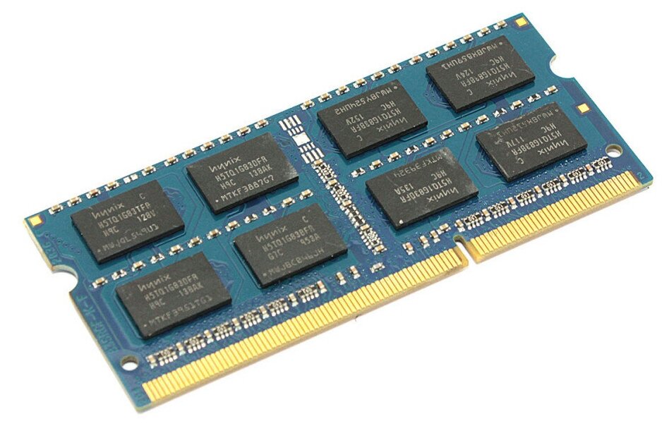 Оперативная память для ноутбука SODIMM DDR3 2GB Kingston KVR1066D3S7/2G 1066MHz (PC-8500), 1.5V, 204-Pin, CL11, Retail