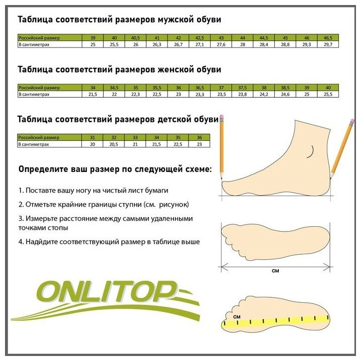 Стельки (пу) универс р-р 37-38 (пара) 24,5*8,5*2 проз/син пакет OT Onlitop 9061509 . - фотография № 7