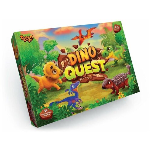 Развивающая настольная игра Danko Toys Dino Quest