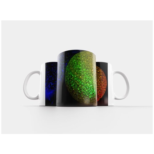 фото Кружка "рождественский бал, рождественские украшения, рождественские огни" 320 мл lotsprints