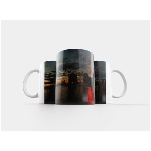 фото Кружка "турку, финляндия, фейерверк" 320 мл lotsprints