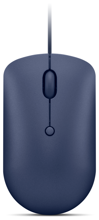 Мышь проводная Lenovo 540 USB-C Compact Abyss Blue синий (GY51D20878)