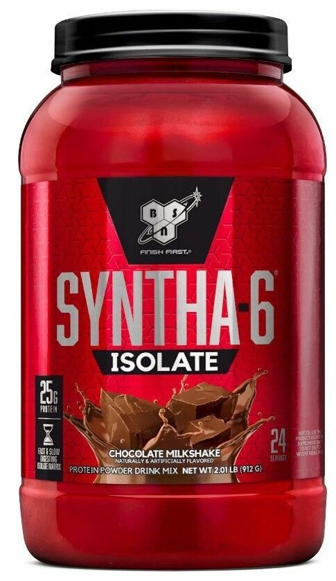 Bsn Syntha-6 Isolate (912 г) Шоколад